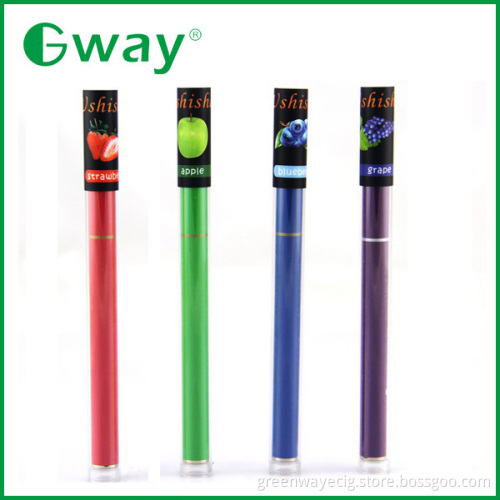 2015 Best Christmas gift Customized Eshisha pen 600 puffs greenway disposable electronic cigarette dry herb vaporizer